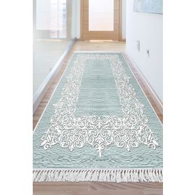 Dekoreko 1811 İnci Dijital Saçaklı Desen 3 80x120 cm Salon Halısı