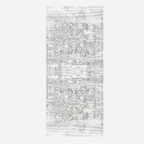 Dekoreko 1826 Desen 1 İpek Dijital Saçaklı 120x180 cm Halı