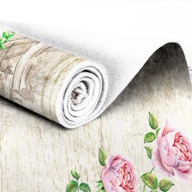Dekoreko 1850 İnci Dijital Saçaklı Desen 1 80x150 cm Salon Halısı