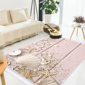 Dekoreko 1880 Desen 2 İnci Dijital Saçaklı 80x120 cm Halı