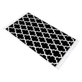 Dekoreko 1882 İnci Dijital Saçaklı Desen 4 80x120 cm Halı