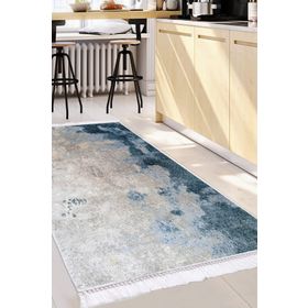 Dekoreko 1894 Desen 1 İpek Dijital Saçaklı 80x120 cm Halı