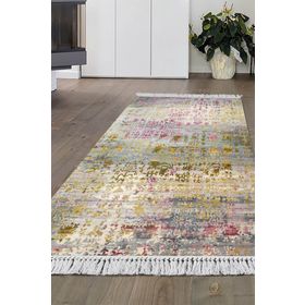 Dekoreko 1895 İnci Dijital Saçaklı 80x120 cm Halı