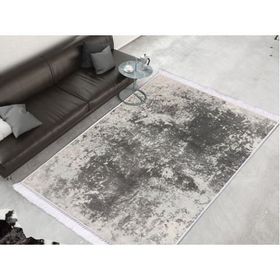 Dekoreko 1898 Desen 1 İpek Dijital Saçaklı 120x180 cm Halı