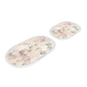 Dekoreko 1900 Desen 1 Dijital Saçaklı Oval Klozet Takımı