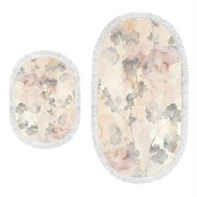 Dekoreko 1900 Desen 1 Dijital Saçaklı Oval Klozet Takımı