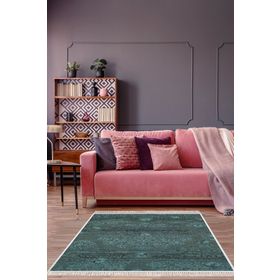 Dekoreko 1901 İnci Dijital Saçaklı 120x180 cm Halı