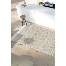 Dekoreko 1910 Desen 1 İpek Dijital Saçaklı 80x120 cm Halı