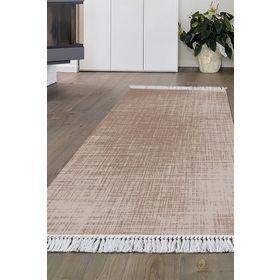 Dekoreko 2015 Desen 1 İpek Dijital Saçaklı 80x120 cm Halı