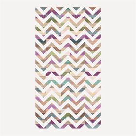 Dekoreko 2041 Desen 1 İpek Dijital Saçaklı 80x120 cm Halı