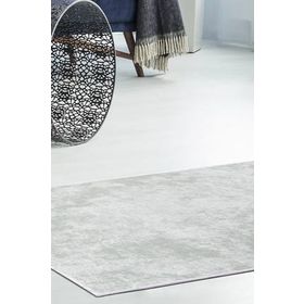 Dekoreko 2092 Gri İnci Saçaksız 80x300 cm Yolluk