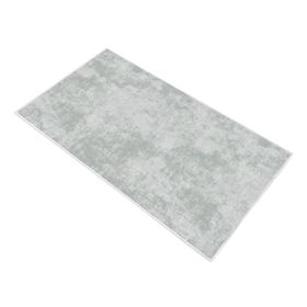 Dekoreko 2092 İpek Halı Saçaksız Gri 120x180 cm Salon Halı