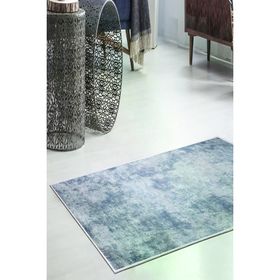 Dekoreko 2092 İpek Halı Saçaksız Pudra 80x120 cm Salon Halı