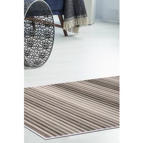 Dekoreko 2121 İnci Saçaksız Kahve 80x120 cm Salon Halı