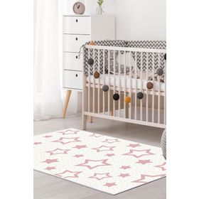 Dekoreko 2123 Pudra 80x120 cm Kids Halı