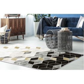 Dekoreko 2148 İnci Saçaksız 80x120 cm Halı