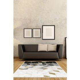 Dekoreko 2148 İpek Halı Saçaksız 80x150 cm Salon Halı