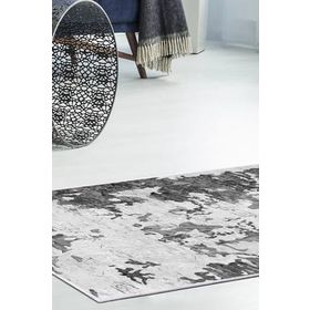 Dekoreko 7003 Gri İnci Saçaksız 80x200 cm Yolluk