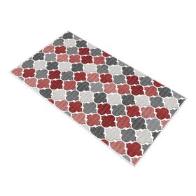 Dekoreko 7006 İpek Halı Saçaksız Kırmızı 160x230 cm Salon Halı