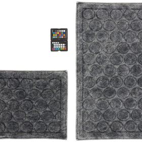 Dekoreko Alanur Ortaköy Eskitme Cotton Gri 2'li Paspas