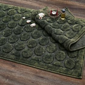 Dekoreko Alanur Ortaköy Eskitme Cotton Gri 2'li Paspas