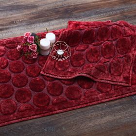 Dekoreko Alanur Ortaköy Eskitme Cotton Kahve 2'li Paspas