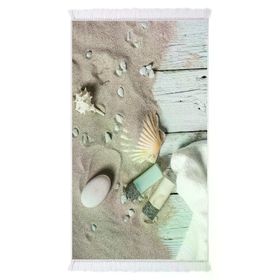 Dekoreko Dijital Saçaklı 1852 Desen 1 80x120 cm İpek Halı