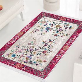 Dekoreko Dijital Saçaklı 2021 Desen 1 80x120 cm İpek Halı