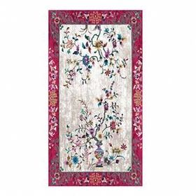 Dekoreko Dijital Saçaklı 2021 Desen 1 80x120 cm İpek Halı