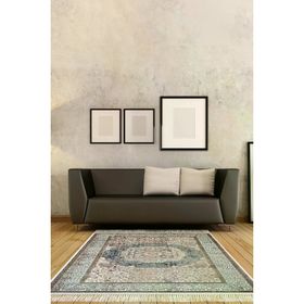 Dekoreko Dijital Saçaklı 2051 Desen 1 80x200 cm İpek Halı