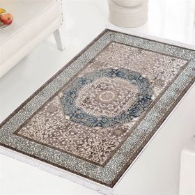 Dekoreko Dijital Saçaklı 2051 Desen 1 80x200 cm İpek Halı