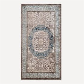 Dekoreko Dijital Saçaklı 2051 Desen 1 80x200 cm İpek Halı