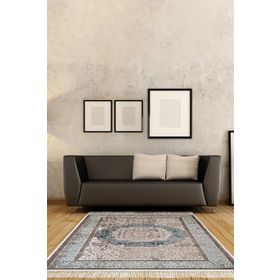 Dekoreko Dijital Saçaklı 2051 Desen 1 80x200 cm İpek Halı