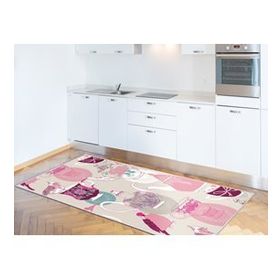Dekoreko İnci 2126 80x120 cm Saçaksız Mutfak Halısı