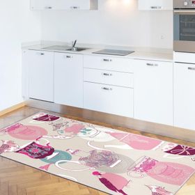 Dekoreko İnci 2126 80x120 cm Saçaksız Mutfak Halısı