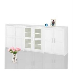 Dekorex Kns-304-K Beyaz 6 Kapaklı Konsol