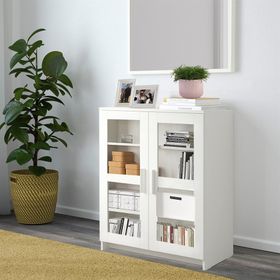 Dekorex KNS104-C Beyaz 2 Kapaklı Konsol