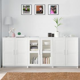 Dekorex Kns304K Beyaz Altı Kapaklı Konsol