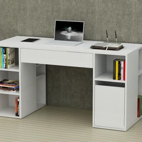 Dekorister 8681506224347 Beyaz Çalışma Masası