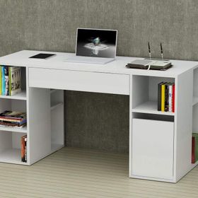 Dekorister 8681506224347 Beyaz Çalışma Masası