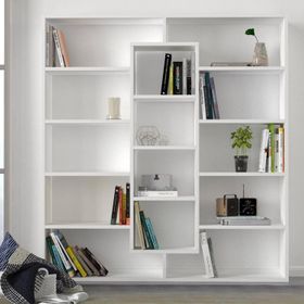 Dekorister Ample Beyaz Kitaplık