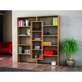 Dekorister Ample Ceviz Kitaplık