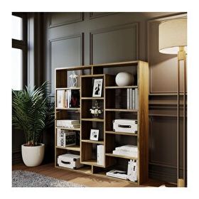 Dekorister Ample Ceviz Kitaplık