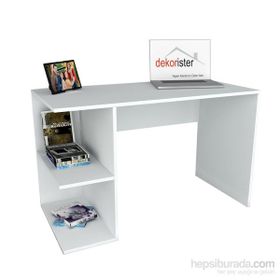 Dekorister Elegance Beyaz Çalışma Masası