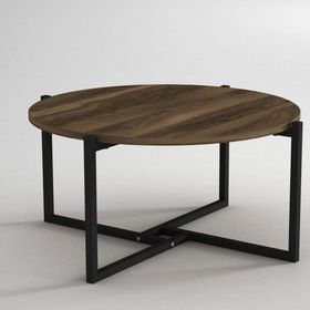 Dekorister Exclusive Noce Demir Ceviz Orta Sehpa