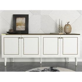 Dekorister Exclusive Ravenna Beyaz-Mermer Konsol