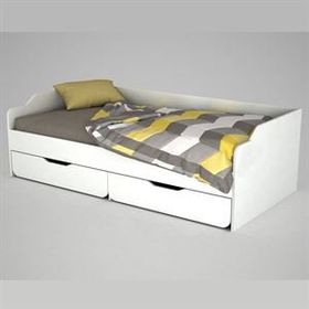 Dekorister Exclusive Young Beyaz Karyola