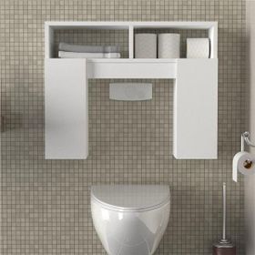 Dekorister Geronimo Beyaz Banyo Dolabı