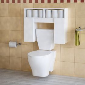Dekorister Geronimo Beyaz Banyo Dolabı