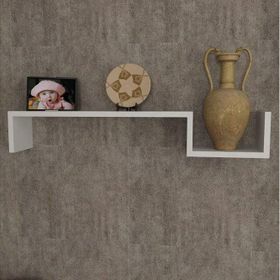 Dekorister Happy Beyaz Duvar Rafı